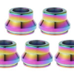 Clrane Stainless Steel Wide Bore Drip Tip (5-Pack)