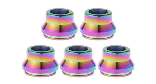 Clrane Stainless Steel Wide Bore Drip Tip (5-Pack)
