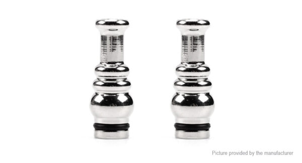 Coil Father Stainless Steel 510 Drip Tip (2-Pack)
