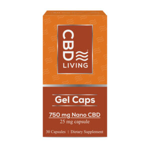 CBD Living Gel Capsules 25mg 30 Count