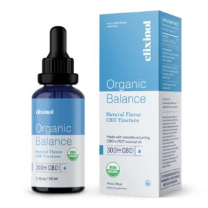 Elixinol CBD Hemp Oil Drops Organic Balance - Natural 300mg