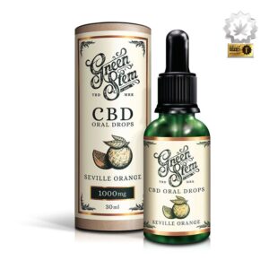 Green Stem CBD Oil Oral Drops - Seville Orange 1000mg