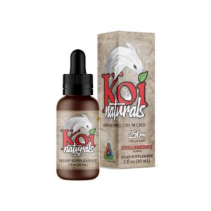 Koi Naturals Broad Spectrum CBD Oil - Strawberry 30ml 250mg