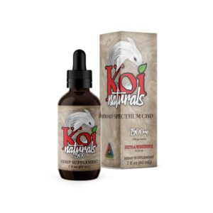 Koi Naturals Broad Spectrum CBD Oil - Strawberry 60ml 1500mg