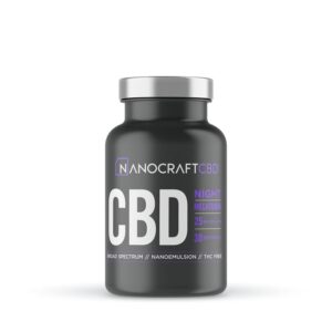 NanoCraft CBD™ CBD Oil + Melatonin Softgels - Night - 30 Count