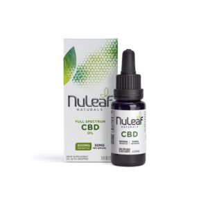 NuLeaf Naturals Full Spectrum CBD Oil 900mg 15ml