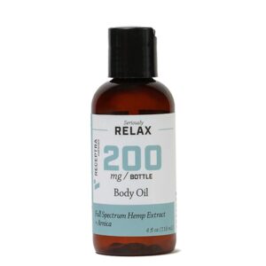 Receptra Naturals Seriously Relax CBD - Arnica Body Oil 200mg