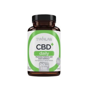 Twinlab CBD+ Daily Capsules 20mg 30 Count