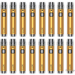 Yocan LUX 510 Threaded 400mAh Vape Pen Battery (Gold 20-Pack)