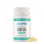 cbdMD CBD Oil Softgel Capsules 30 Count 1000mg