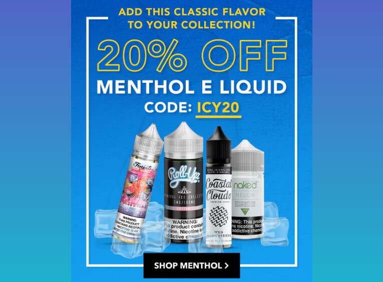 20 Off Menthol E Liquid-Max-Quality image