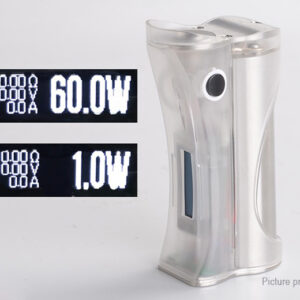 Ambition Mods & R. S. S.Mods Hera 60W TC VW Box Mod (Clear Frosted)