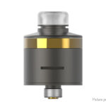 BP Mods Bushido V3 RDA Rebuildable Dripping Atomizer (DLC Gray + Genuine Gold)
