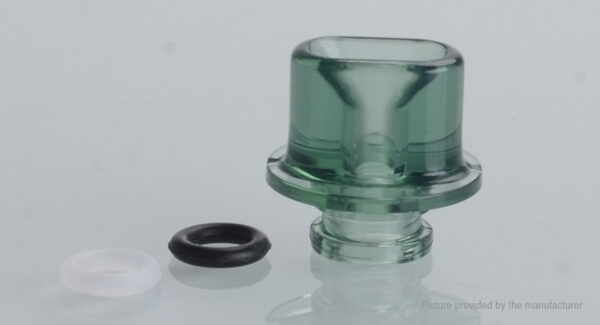 DEV Whistle V3 Styled PMMA Drip Tip for dotMod dotAIO / BB Billet Box / DELRO Box (Army Green)