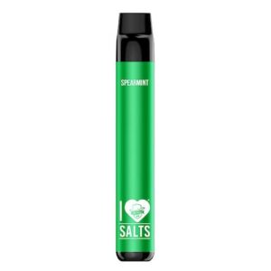 I Love Salts Synthetic Spearmint Disposable Vape Pen