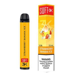 SWFT 3K Strawberry Banana Ice Disposable Vape Pen