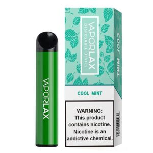 VaporLAX Cool Mint Disposable Vape Pen