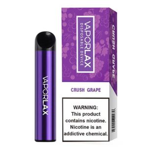 VaporLAX Crush Grape Disposable Vape Pen