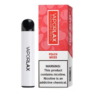 VaporLAX Peach Mixes Disposable Vape Pen