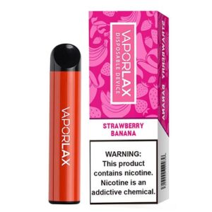 VaporLAX Strawberry Banana Disposable Vape Pen