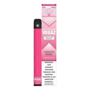 VaporLAX VEGAZ Strawberry Banana Disposable Vape Pen