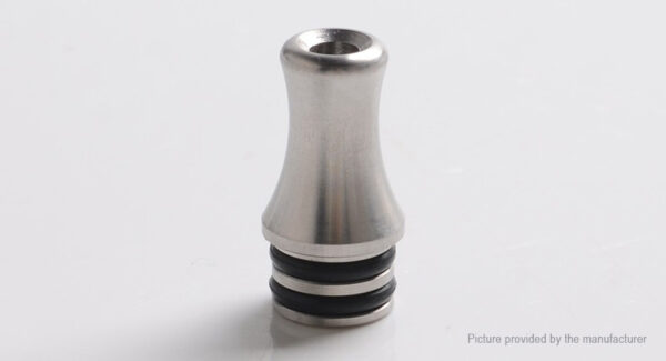 WAVE Styled Stainless Steel MTL 510 Drip Tip (Silver)