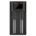 Yonii D2 2-Slot Smart Li-ion/IMR/INR/ICR/Ni-MH/Ni-Cd Battery Charger