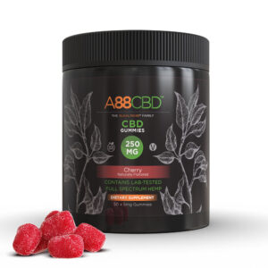 A88CBD Vegan CBD Gummies - Cherry 250mg