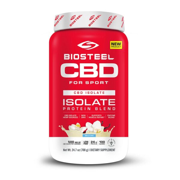 BioSteel CBD Isolate Protein Powder Vanilla 500mg