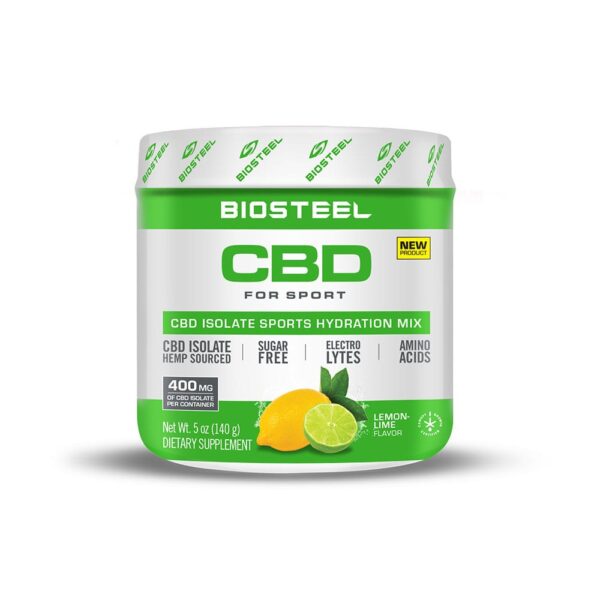 BioSteel CBD Isolate Sports Hydration Mix Lemon Lime 400mg
