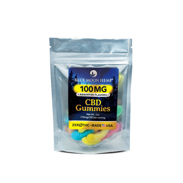 Blue Moon Hemp CBD Gummies - Assorted Flavors 12