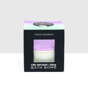 CBD For Life CBD Bath Bomb - Fresh Bamboo