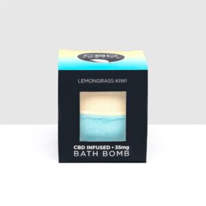 CBD For Life CBD Bath Bomb - Lemongrass Kiwi