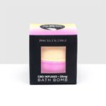 CBD For Life CBD Bath Bomb - Pink Salt & Citrus