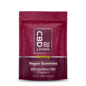 CBD Living Calming Gummies - Vegan 10mg 10