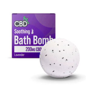 CBDfx CBD Soothing Bath Bomb - Lavender 200mg
