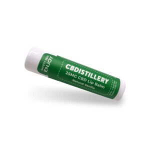 CBDistillery CBD Lip Balm Natural Vanilla- 25mg