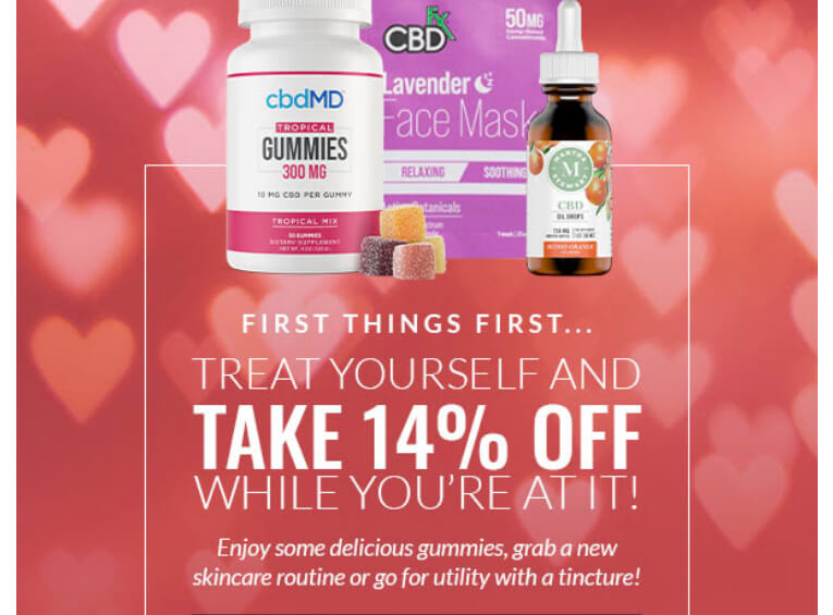 Direct CBD Online Valentine's Day 14 off-Max-Quality image
