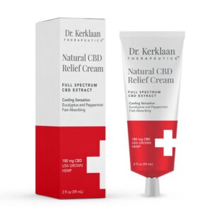 Dr. Kerklaan Therapeutics Natural CBD Relief Cream 2oz