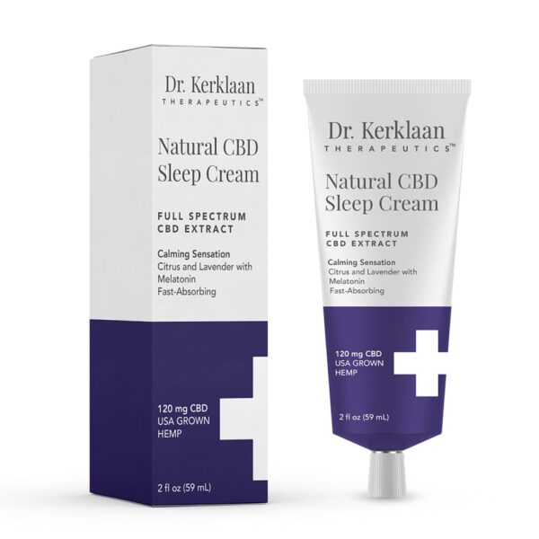Dr. Kerklaan Therapeutics Natural CBD Sleep Cream 2oz