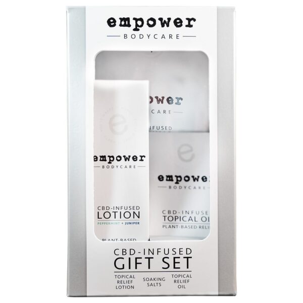 Empower® Topical Relief Lotion Gift Box Peppermint + Juniper