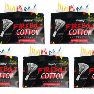 Firebolt Organic Cotton Wick (5-Pack)