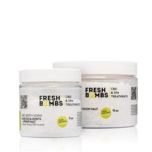 Fresh Bombs CBD Bath Salt - Muscles & Joints 3oz