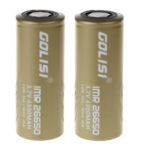 Golisi S43 IMR 26650 3.7V 4300mAh Rechargeable Li-ion Battery (2-Pack)