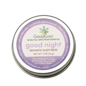 Good Goo Good Night CBD Skin Salve 0.7oz