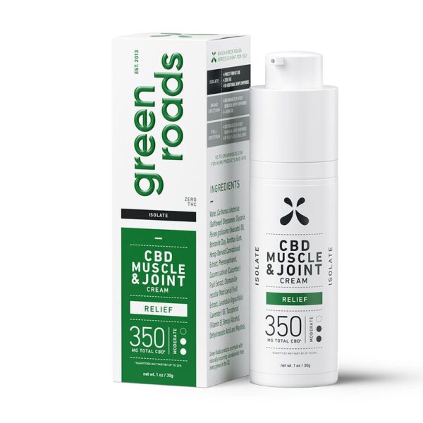Green Roads CBD Muscle and Joint Relief Cream - 350mg