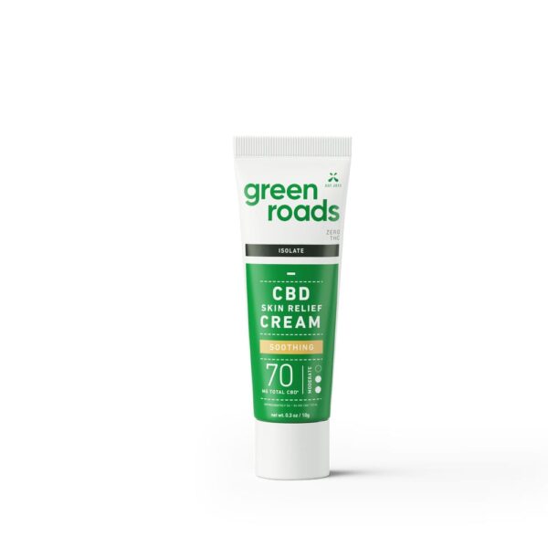 Green Roads CBD Skin Relief Cream 70mg - Travel Size