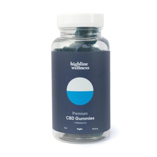 Highline Wellness CBD Night Gummies 20mg 30 Count