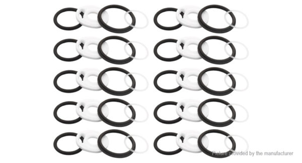 Iwodevape Silicone O-ring Set for SMOK TFV12 Prince Cobra Edition (10-Pack)