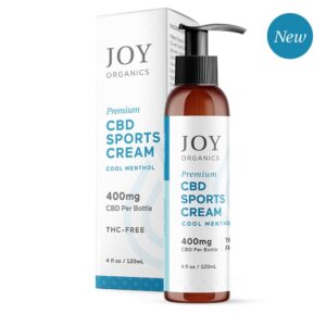 Joy Organics CBD Sports Cream 400mg 4oz